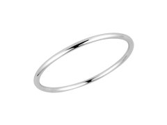 Evolution Group - Pavona Něžný minimalistický prsten ze stříbra 65014 48 mm