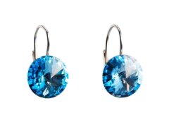 Evolution Group - Pavona Stříbrné náušnice 31106.3 aqua