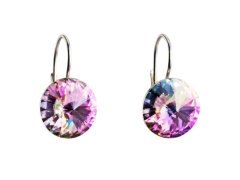 Evolution Group - Pavona Stříbrné náušnice 31106.5 vitrail light