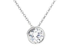 Evolution Group - Pavona Stříbrný náhrdelník se zirkonem 12017.1