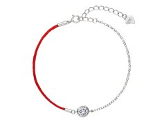 Evolution Group - Pavona Stříbrný náramek se zirkonem 13004.3
