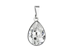Evolution Group - Pavona Slušivý přívěsek s krystalem Swarovski Kapka 54016.1 krystal