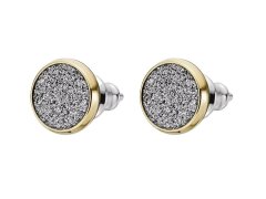 Fossil Blyštivé pozlacené náušnice pecky Hazel JOF01039710
