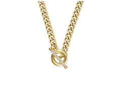 Fossil Dámský náhrdelník s krystaly Carlie T-Bar JF04956710