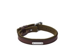 Fossil Kožený náramek pro muže Everett JA7315998