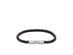 Fossil Kožený náramek pro muže JF04918040