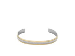 Fossil Otevřený pevný náramek pro muže Knox JF04916998