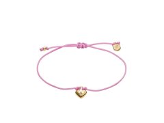 Fossil Šňůrkový náramek Srdce Sutton Mini Moments JA7314710