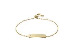 Fossil Stylový ocelový náramek s&nbsp;krystalem JOF00819710