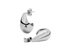 Furiosa Elegantní ocelové náušnice Teardrop SE-CLAWEARING-S