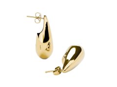 Furiosa Moderní pozlacené náušnice Teardrop Drip SE-DRIP-G
