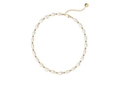 Furiosa Pozlacený perlový náhrdelník Panama Choker SN-PANAMACH-G