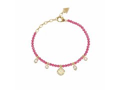 Guess Pozlacený náramek Jaipur Splendor JUBB06145JWYGFC 18,4 cm