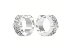 Guess Elegantní ocelové kruhy 4G Forever JUBE03283JWRH