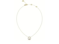 Guess Elegantní pozlacený náhrdelník M`ama Non M`ama JUBN04665JWYGT/U