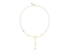Guess Elegantní pozlacený náhrdelník Wild Flower JUBN05496JWYGT/U