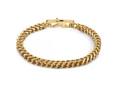 Guess Elegantní pozlacený náramek My Chains JUMB01338JWYG 19 cm - S
