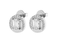 Guess Fashion ocelové náušnice s čirými zirkony Tiny Dancer JUBE04654JWRHT/U