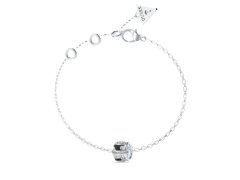 Guess Fashion ocelový náramek s krystaly Fabulous Me JUBB05192JWRHBK 21 cm
