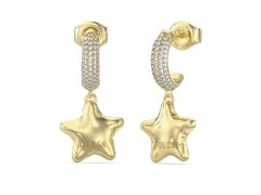 Guess Jedinečné náušnice s&nbsp;hvězdičkou Iconique JUBE05548JWYGT/U