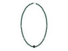 Guess Korálkový náhrdelník s&nbsp;jadeitem Lion King JUMN06004JWSTGNT/U