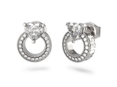 Guess Krásné ocelové náušnice M`ama Non M`ama JUBE04664JWRHT/U