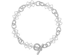 Guess Luxusní ocelový náhrdelník 4G Status JUBN01470JWRHT-U