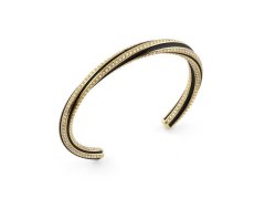 Guess Luxusní pevný náramek s krystaly Le Mirage JUBB05381JWYGBK 5,5 cm
