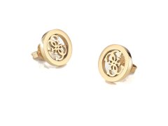 Guess Minimalistické pozlacené náušnice pecky Studs Party JUBE02162JWYGT/U