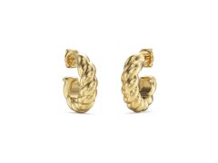 Guess Moderní pozlacené náušnice Madison JUBE06431JWYGT/U