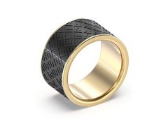 Guess Moderní pozlacený prsten King`s Road JUMR03226JWYGBK 66 mm