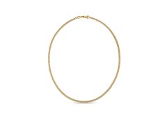 Guess Moderní pozlacený řetízek My Chains JUMN01329JWYGT/U
