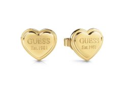 Guess Módní ocelové náušnice se srdíčkem JUBE02179JWYGT/U
