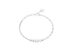 Guess Módní ocelový náramek se zirkony Les Baguettes JUBB06329JWRH 18,4 cm
