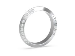Guess Módní ocelový prsten se zirkony Perfect JUBR02188JWRH 56 mm