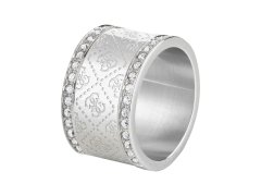 Guess Módní prsten s krystaly JUBR01168JWRH 54 mm