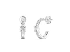 Guess Nadčasové ocelové kruhy Piercing Studio JUBE06272JWRHT/U