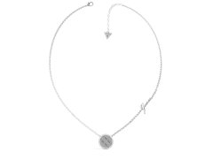 Guess Nadčasový ocelový náhrdelník s krystaly Round Harmony JUBN01155JWRH