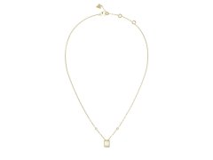 Guess Nestárnoucí pozlacený náhrdelník 4G Light JUBN05249JWYGT/U