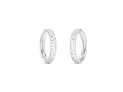 Guess Ocelové kruhy s pavé krystaly Madison JUBE06425JWRHT/U