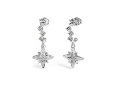Guess Ocelové náušnice Guess In The Sky JUBE03322JWRHT-U