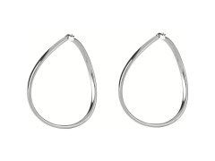 Guess Ocelové náušnice Hoops I Did It Again JUBE04195JWRHT-U
