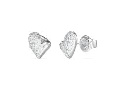 Guess Ocelové srdíčka s krystaly Golden Love JUBE06453JWRHT/U