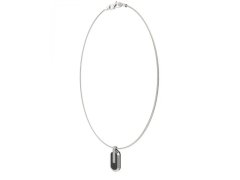 Guess Pánský ocelový náhrdelník Racer Tag JUMN04038JWSTBKT-U