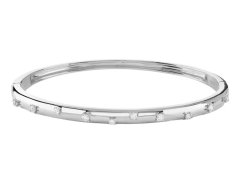 Guess Pevný stříbrný náramek pro ženy Nuances JSBB04541JWRH 5,5 cm