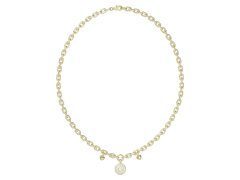 Guess Pozlacený náhrdelník s perletí G Talisman JUBN06196JWYGT/U