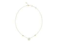 Guess Pozlacený náhrdelník s&nbsp;perletí G Talisman JUBN06201JWYGT/U
