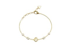 Guess Pozlacený náramek Jaipur Splendor JUBB06149JWYG 18,4 cm