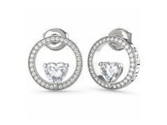 Guess Půvabné ocelové náušnice M`ama Non M`ama JUBE04666JWRHT-U