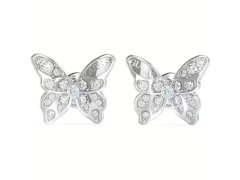 Guess Půvabné ocelové náušnice Motýlci Chrysalis JUBE04108JWRHT/U